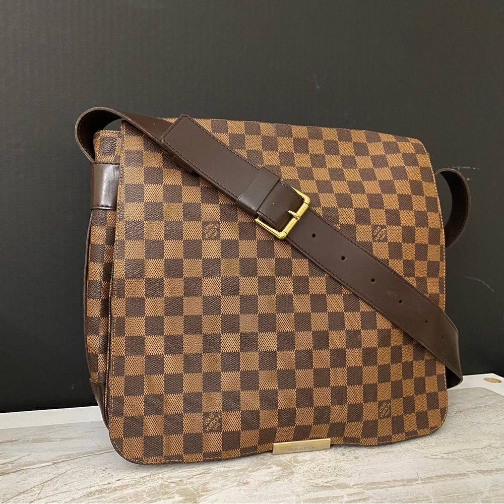 LOUIS VUITTON Damier Ebene Abbesses Shoulder Bag 💼